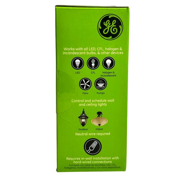 GE In Wall EZ Smart Switch ZW4003-14292 by Jasco Z Wave Plus-New in Sealed Box - Picture 4 of 6